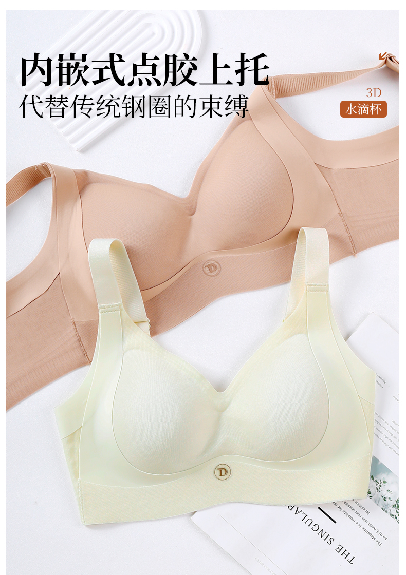 088 立体式无痕聚拢文胸——重塑自然曲线,解锁全天舒适美学