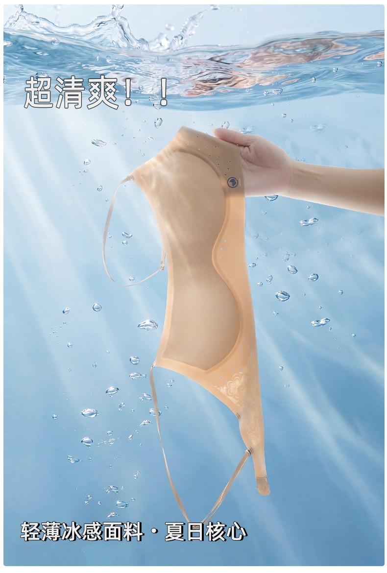 B847｜低领细肩带美背 Bra