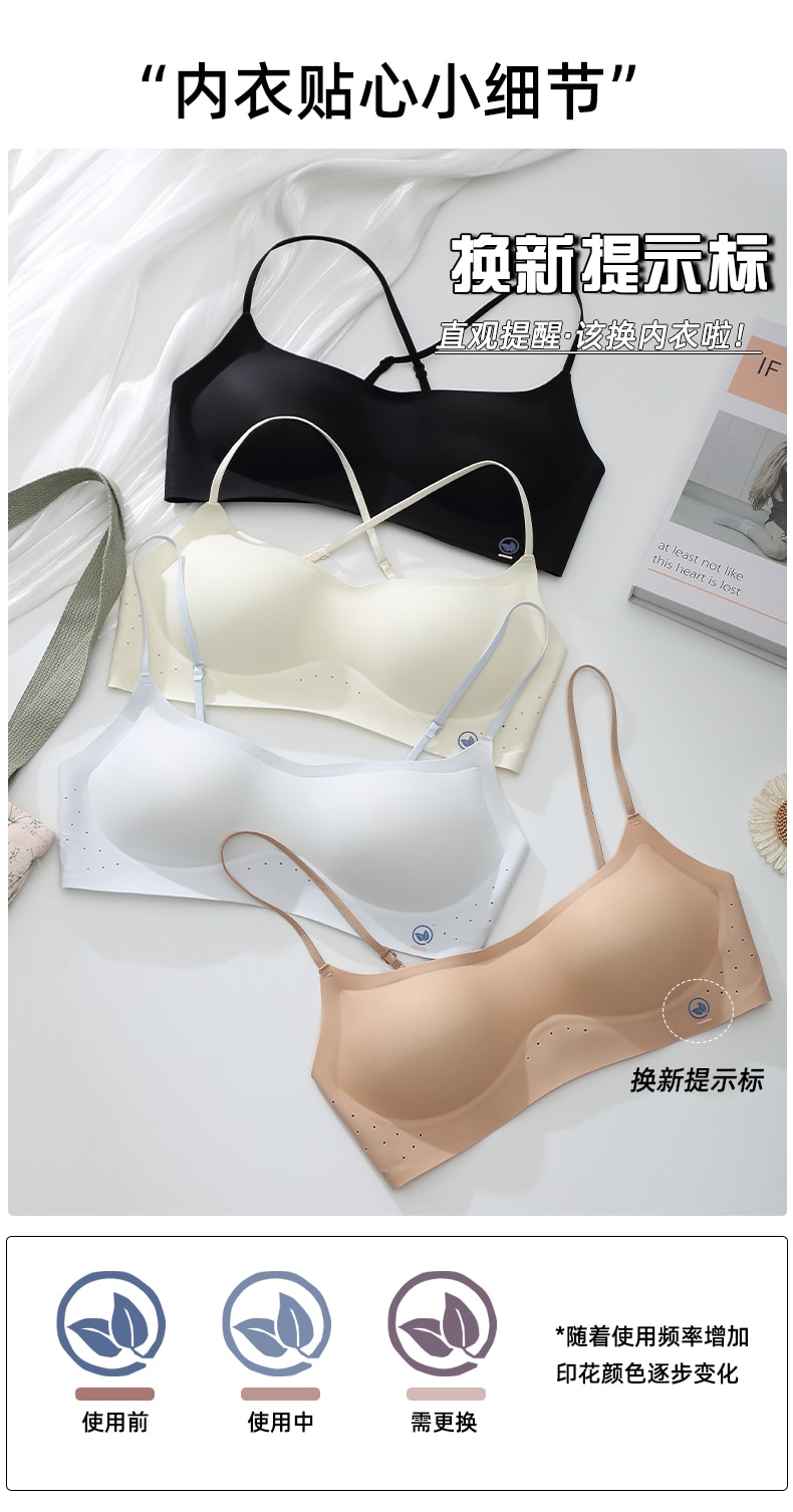 B847｜低领细肩带美背 Bra