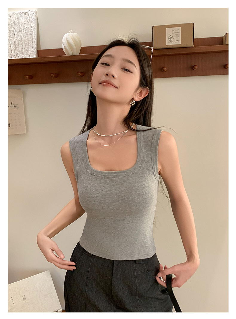 B943｜加宽肩带固定杯背心