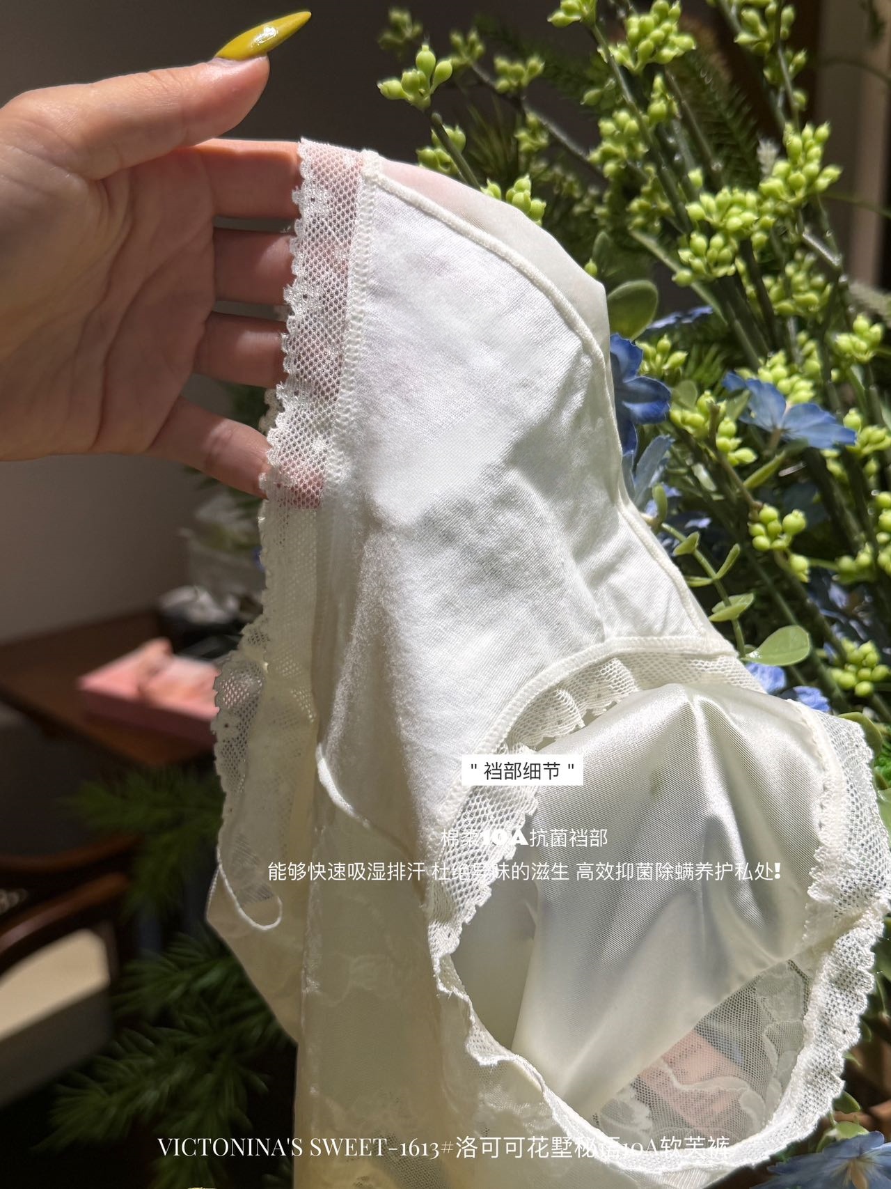 P748｜洛可可蕾丝软芙裤｜5条礼盒装