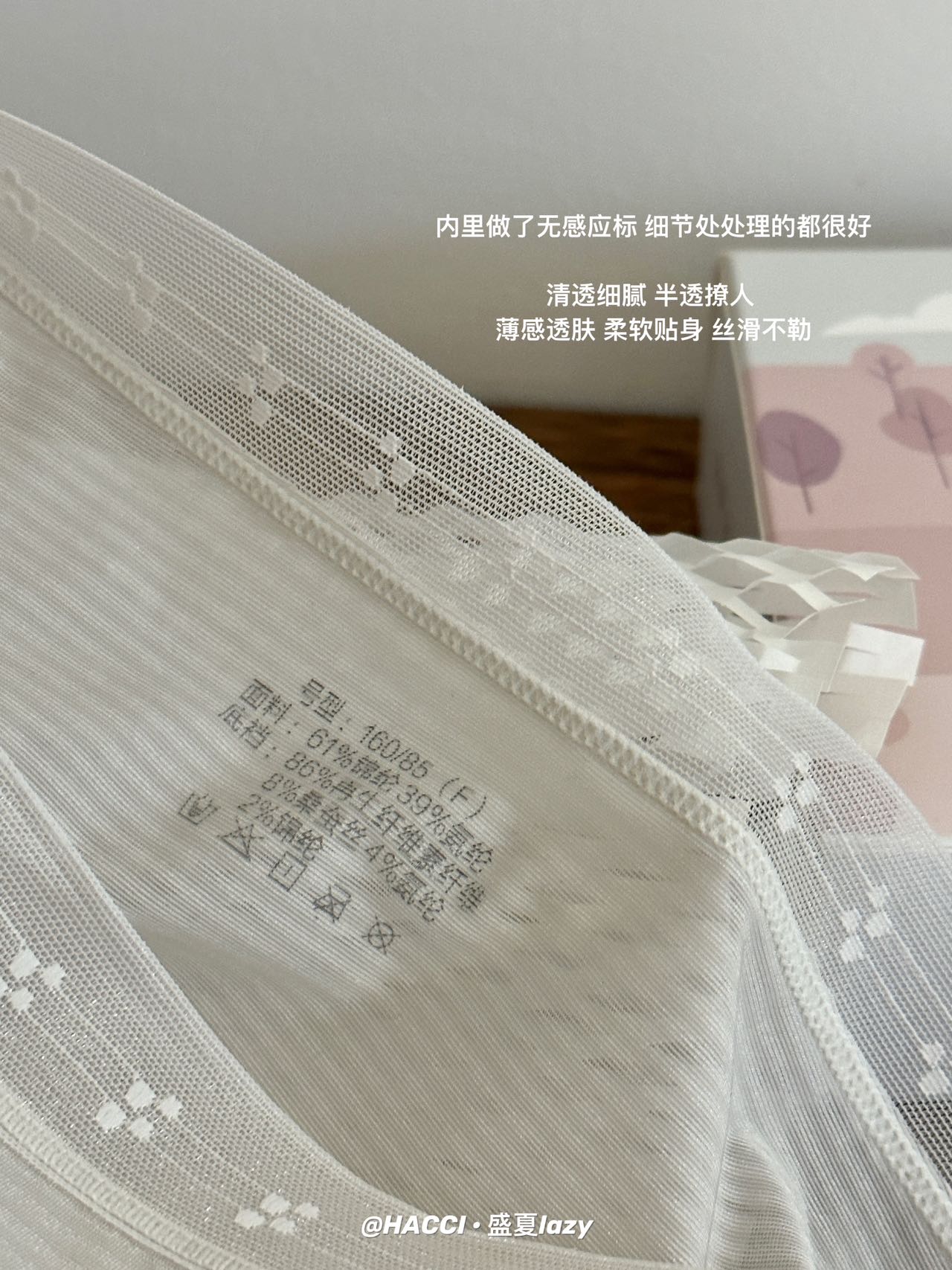 P229｜盛夏超薄网纱内裤五条礼盒